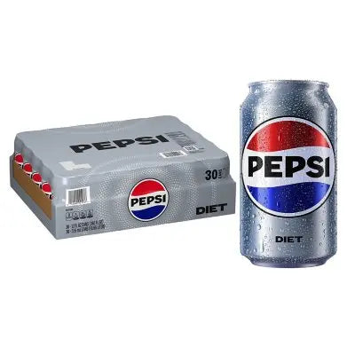 Diet Pepsi Cola 12 fl. oz., 30 pk.