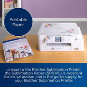 Brother  SP01PL Sublimation Paper, 8.5 x 11, White, 100 Sheets