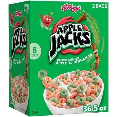 Apple Jacks Cereal, 36.5 oz.