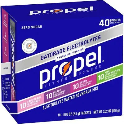 Propel Powder Variety Pack, 0.08 oz., 40 pk.