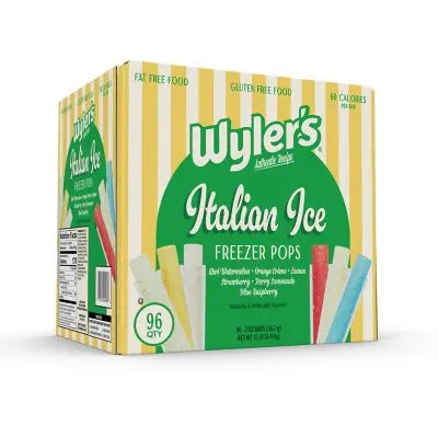 Wyler's Authentic Italian Ices, 2 oz., 96 pk.