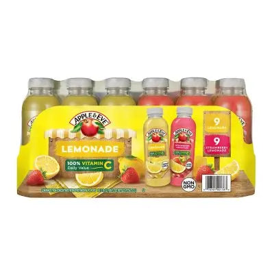 Apple & Eve Lemonade, Variety Pack, 10 fl. oz., 18 pk.