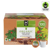 Member's Mark Organic Dark Roast Coffee Pods, 100 ct.