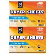 Member's Mark Fabric Softener Dryer Sheets, Fresh Scent, 480 ct.