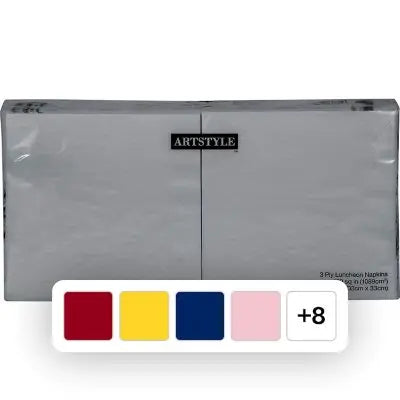 Artstyle 3-Ply Lunch Napkins, 6.5", 200 ct., Choose Color