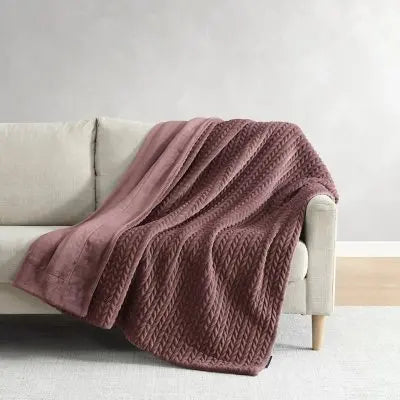 Ann Taylor Chevron Plüsch-Decke