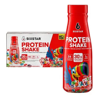 Six Star Kellogg's 30g Froot Loops Protein-Shake, 325 ml, 15er-Pack