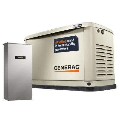 Generac Guardian Series WiFi-Enabled 22, 000-Watt, LP /19, 500-Watt, NG Standby Generator With 200A Automatic Transfer Switch