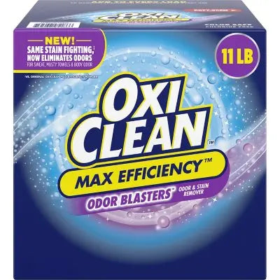 OxiClean Max Efficiency Odor Blasters Laundry Stain Remover Powder, 11 lb.