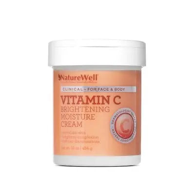 NatureWell Vitamin C Brightening Moisture Cream, 16 oz.