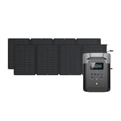 EcoFlow DELTA 2 950 مع لوحين شمسيين 110 واط
