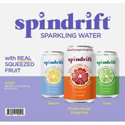 Spindrift Sprudelwasser Probierpackung 355 ml, 24 St.