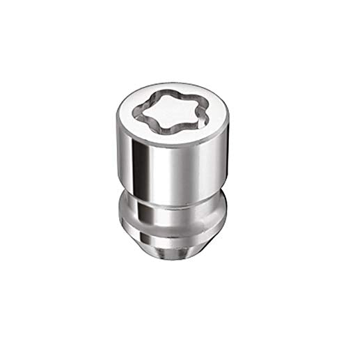McGard 24157 Chrome Wheel Lock Set, Cone Seat, M12x1.5 Thread, 13/16 Key Hex