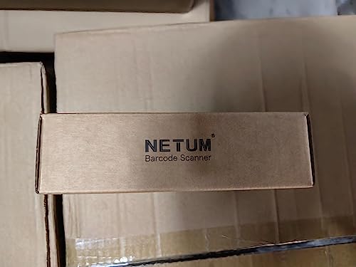 NETUM QR Code Scanner, Mini Barcode Scanner Bluetooth Compatible, Small Portable USB 1D 2D Bar Code Scanner for Inventory, 2.4G Cordless Image Reader for Tablet iPhone iPad Android iOS PC POS - C750