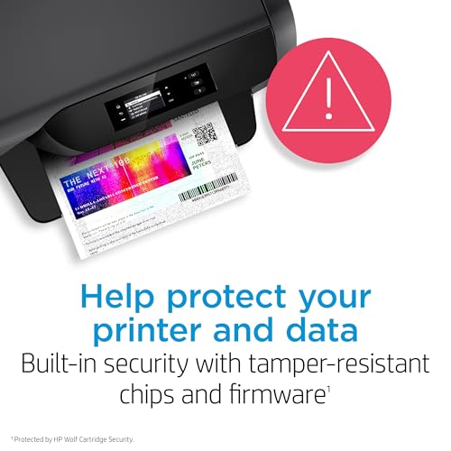 HP 68 Schwarze Tintenpatrone | Kompatibel mit Envy 6100e, 6500e Serie | Instant Ink geeignet | 7FP21TN