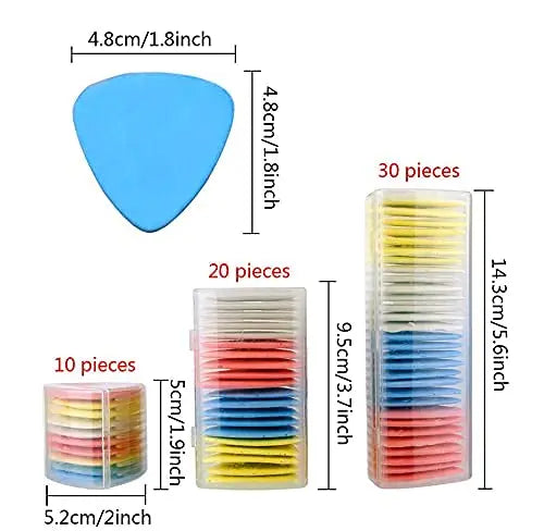 OZXTYO Triangle Tailors Chalk,Sewing Fabric Chalk and Fabric Markers for Quilting,Sewing Supplies Accessories (10Pcs)