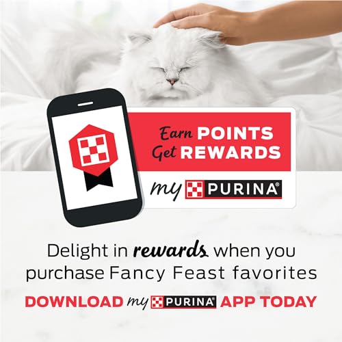 Purina Fancy Feast Nassfutter für Katzen, Multipack, Creamy Delights Geflügel- und Meeresfrüchte-Auswahl – (24er-Pack) 85g Dosen