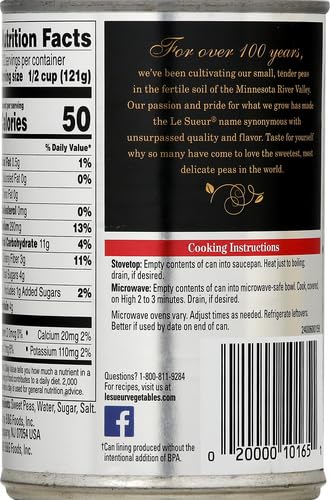Le Sueur Very Young Small Sweet Peas, 15 Ounce