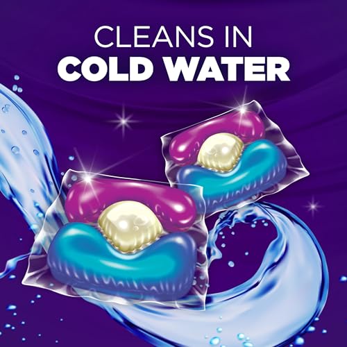 ARM & HAMMER Plus OxiClean with Odor Blasters 5-in-1 Laundry Detergent Power Paks, Laundry Odor Remover, Eliminates Odors, Attacks Stains, Fresh Burst Scent, 42 Count​