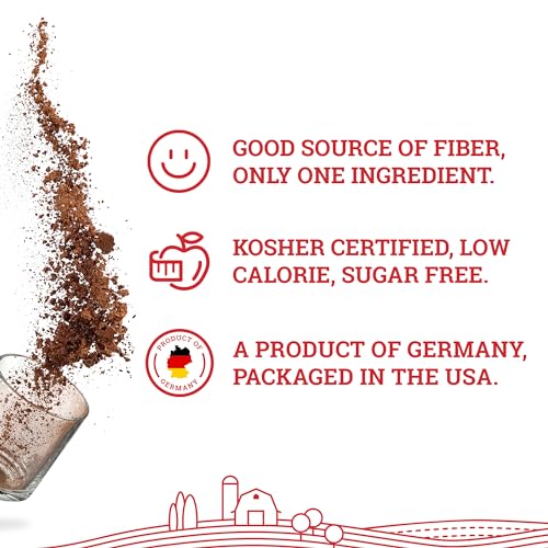 Hoosier Hill Farm Natural Cocoa Powder, 1LB (Pack of 1)
