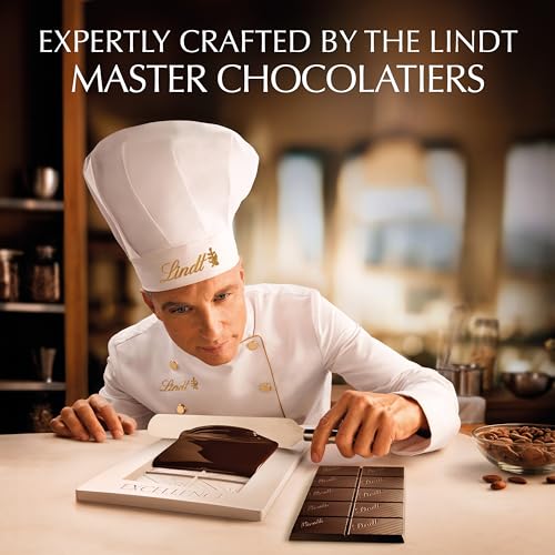 Lindt EXCELLENCE 85% Cocoa Dark Chocolate Candy Bar, Halloween Candy, 3.5 oz. Bar (12 Pack)
