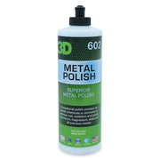 3D Metal Polish – Heavy Duty Car Metal Polish for Aluminum, Chrome, Brass, Copper, Silver – Removes Oxidation, Tarnish & Stains – 16oz – Made in USA