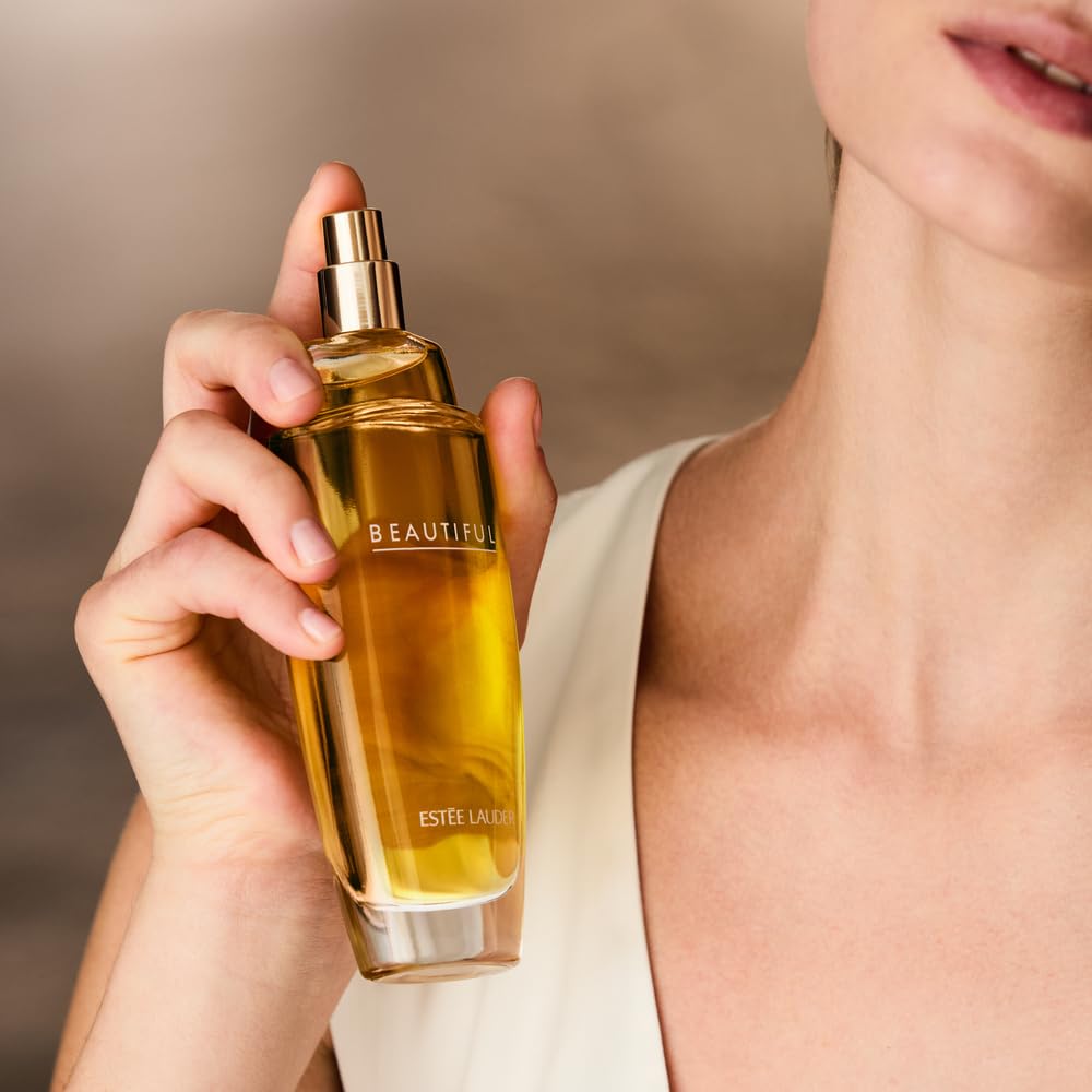 Estée Lauder Beautiful Eau de Parfum Spray with Notes of Rose, Lily, Tuberose & Orange Flower | Perfumes for Women, 1.0 Fl Oz