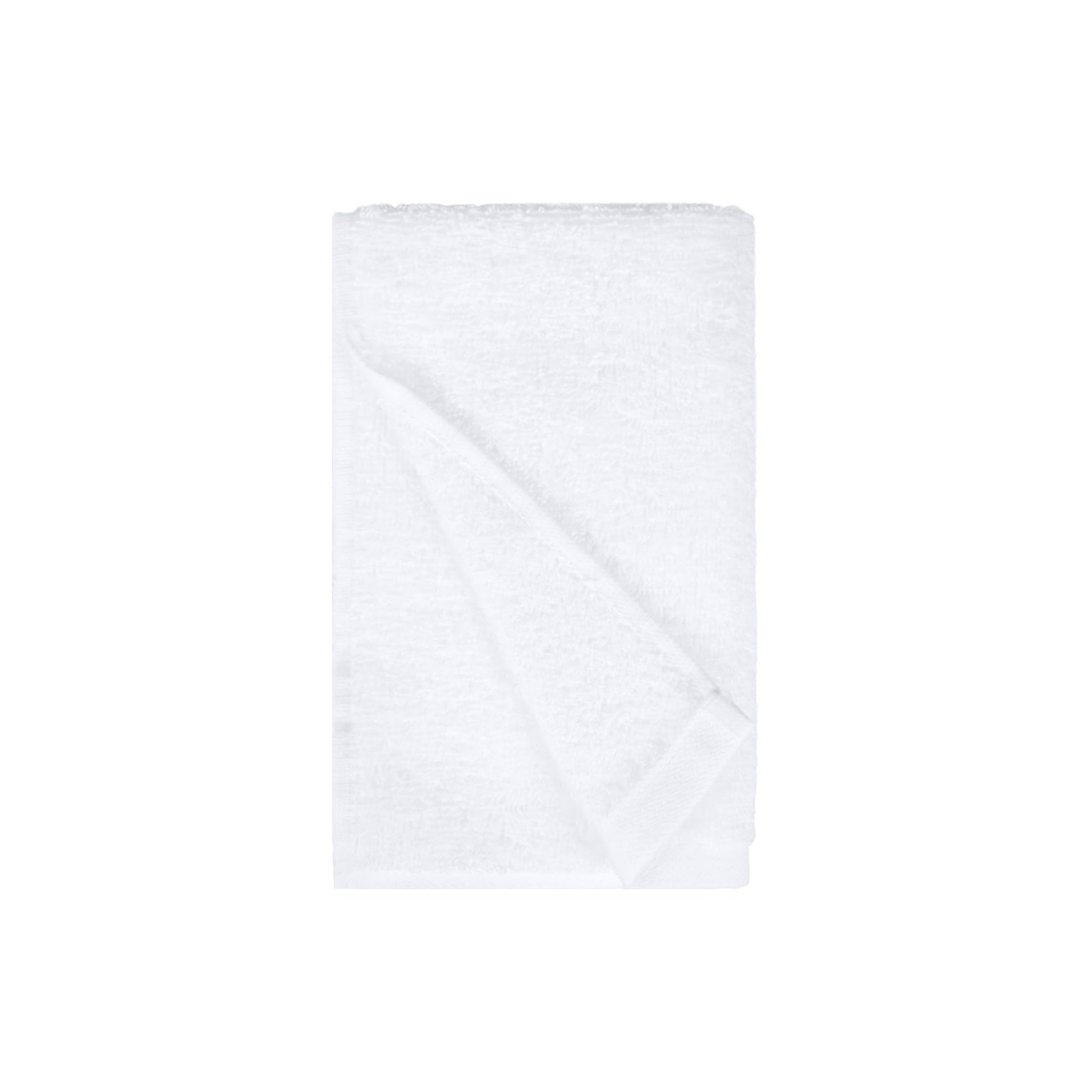 Amazon Basics Soft and Thick Cotton Hand Towels, 16 x 26 in, White, 12-Pack
