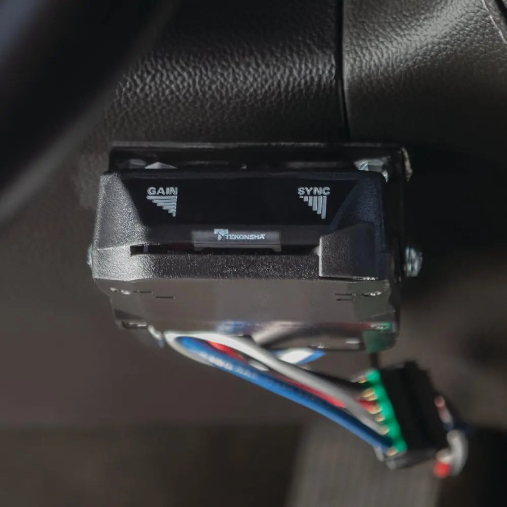 Tekonsha 8507120 Brakeman IV, Time-Delay Brake Controller For Trailers with 1-4 Axles, Compatible with Ford, GM, Chevy, Dodge, RAM, Toyota, Jeep. Wiring harness sold separately.