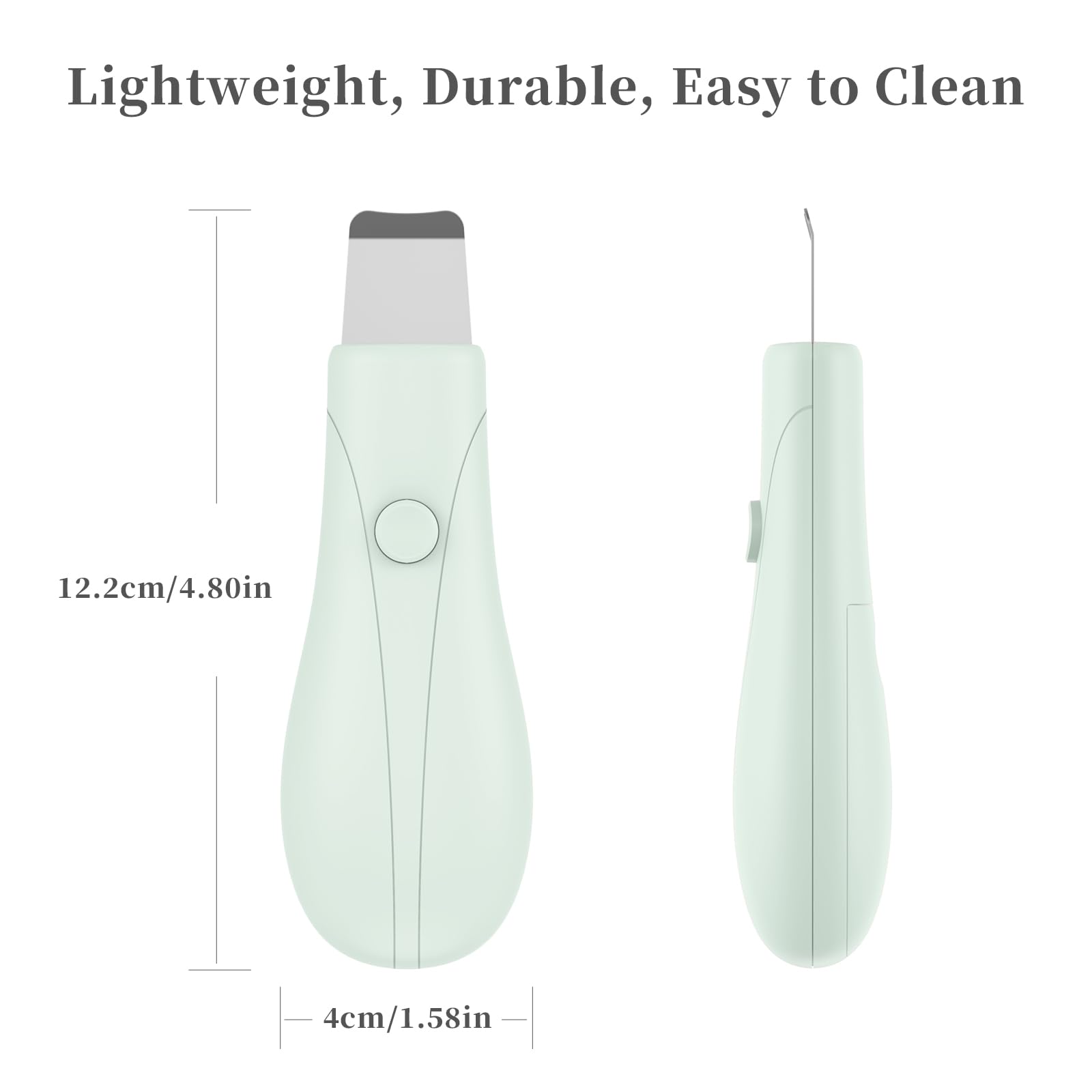 Blackhead Remover Tools, Black Head Remover for Face and Nose, Skin Scrubber Face Spatula Deep Pore Cleaner for Daily Skin Care, Skin Care Tools for Men and Women, Whitehead Removal (Green)
