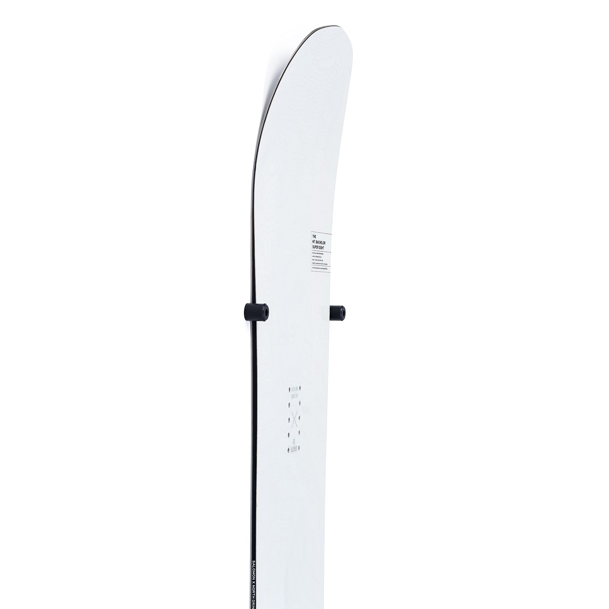 Arkorus [NEW] (4 PCS) Snowboard Wall Mount Storage – Damage-Free Snowboards Hanger, Modern Floating Vertical Rack, Clip Hook Holder to Securely Store, Hang and Display Snow Boards, Gear Organizer