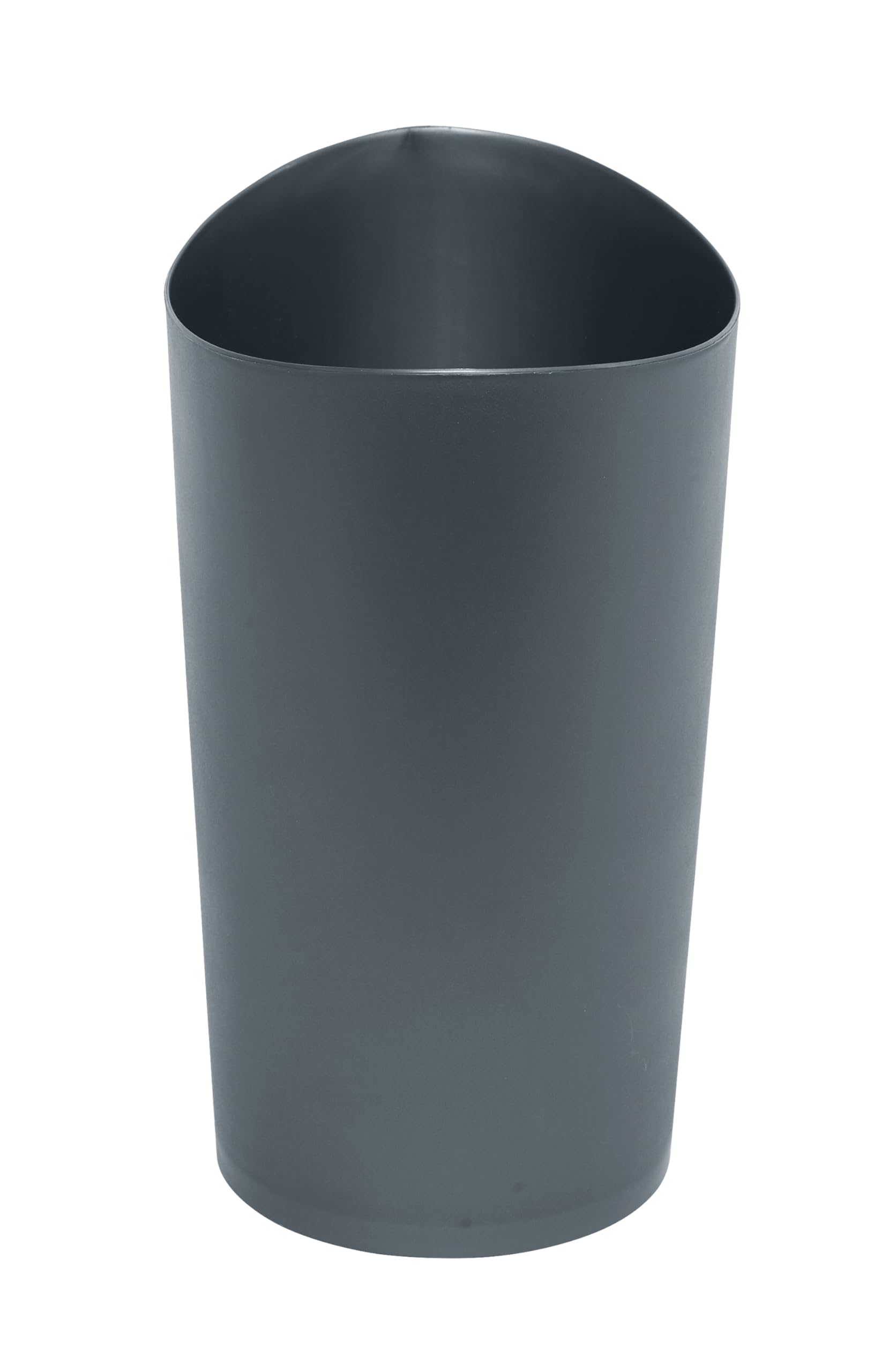 Rubbermaid Spa Works Vanity Wastebasket Home/Bathroom/Office Use Small 2.25 Gallon Plastic Gunmetal Blue Home/Kitchen/Garage/Apartment/Office