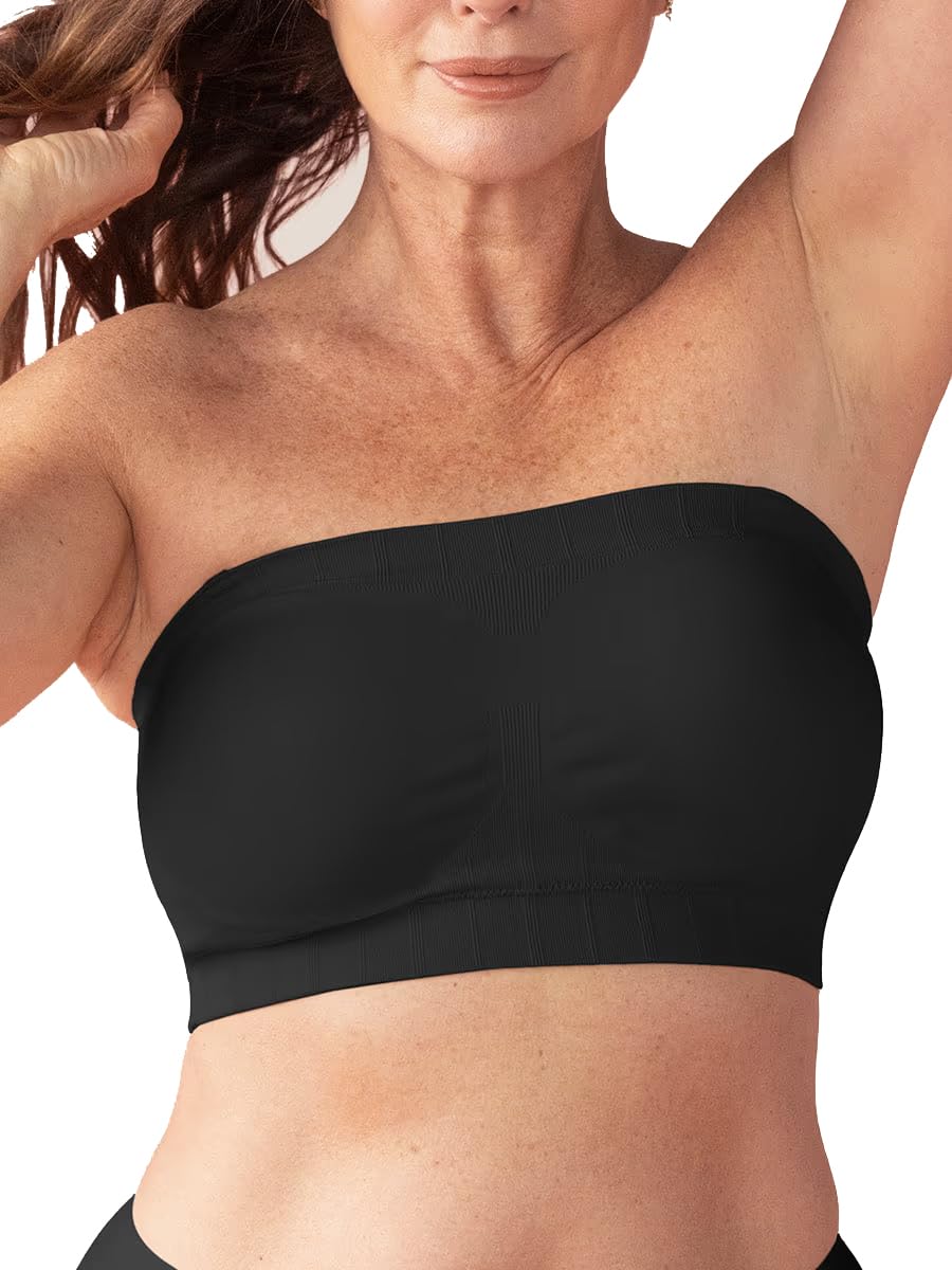 SHAPERMINT Strapless Bra - Bandeau top, Strapless Bras for Women, Plus Size Lingerie for Women, Free Clear Bra Straps