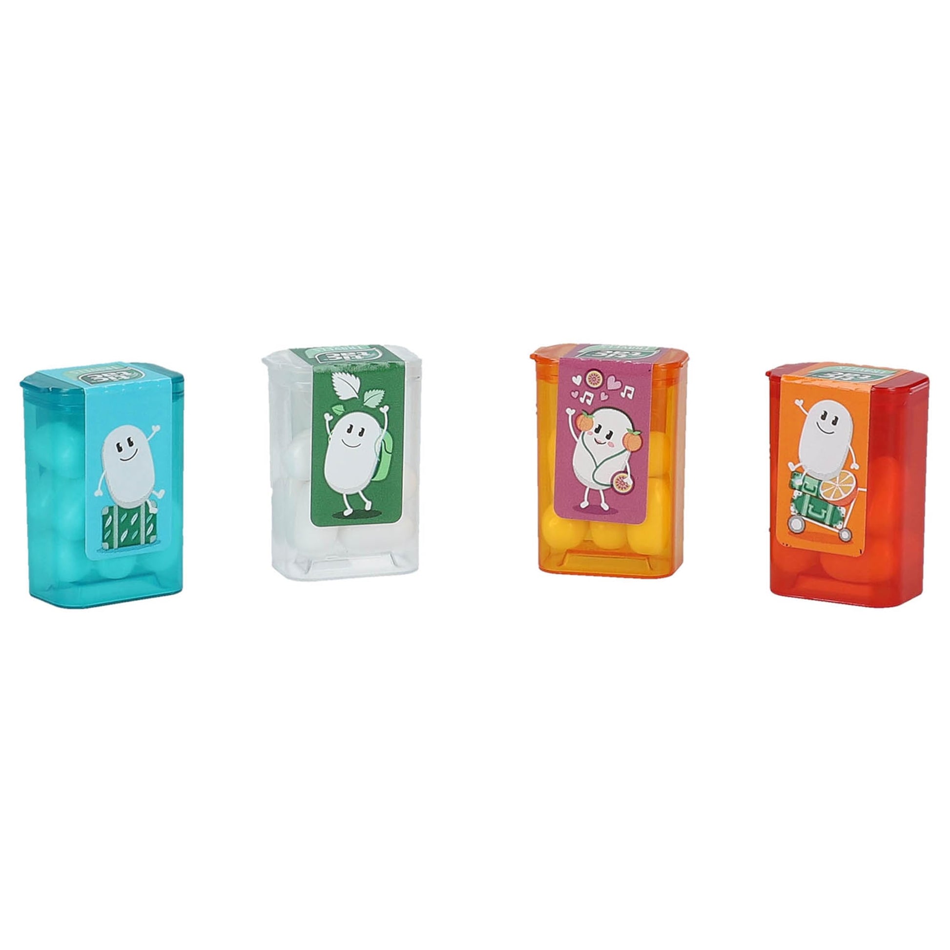 TIC TAC Box with 60 Mini Boxes (Mint, Orange, Spearmint, Peach and Passion fruit) 234g by Tic Tac