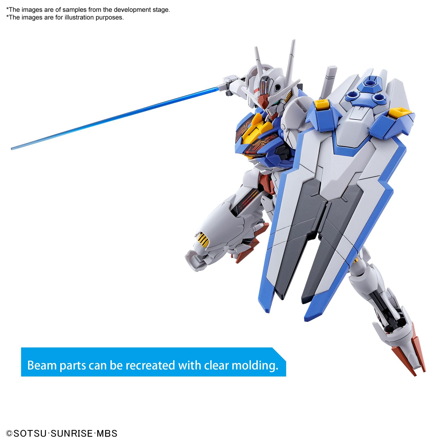 Bandai Hobby - Mobile Suit Gundam: The Witch from Mercury - #03 Gundam Aerial, Bandai Spirits HG 1/144 Model Kit
