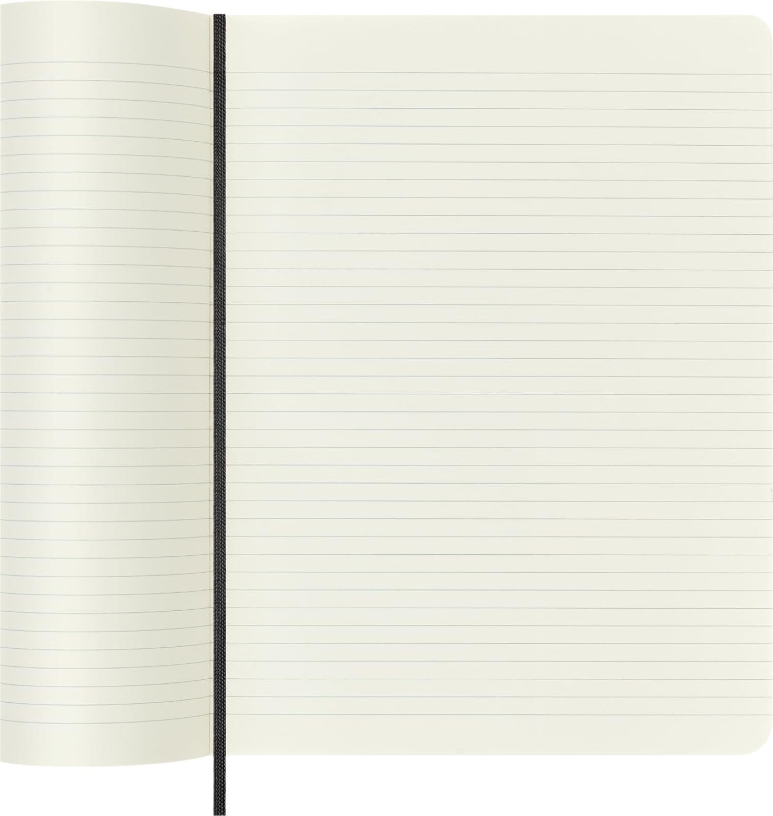 Moleskine Classic Notebook, Soft Cover, XL (7.5" x 9.5") Ruled/Lined, Black, 192 Pages