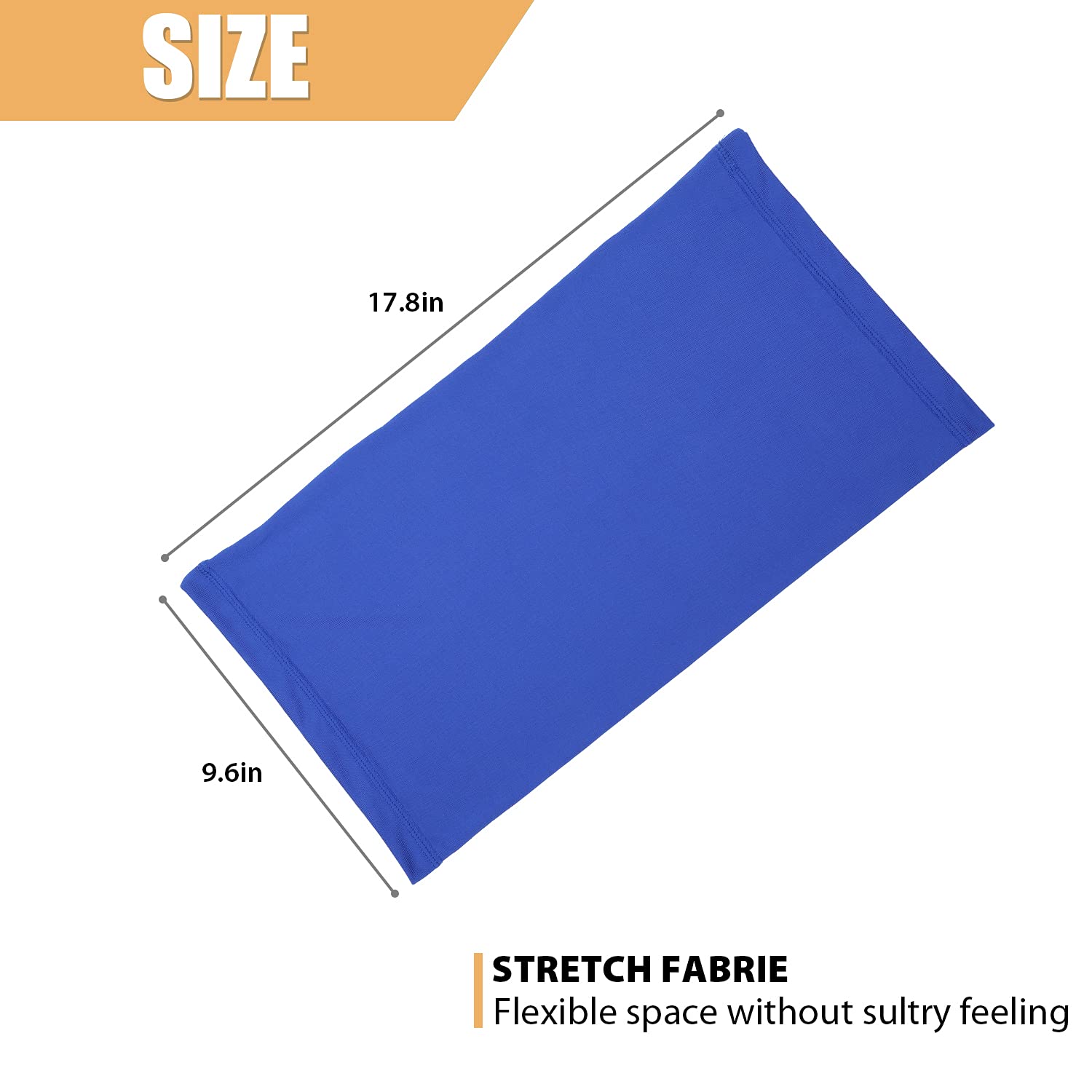 4 Pack Neck Gaiter Breathable Bandana Mask for Outdoor Protection, Washable Reusable Cooling Gator Mask Face Scarf Cover Protect from Dust Sun for Men Women Fishing Cycling Running Facemask Gaitor