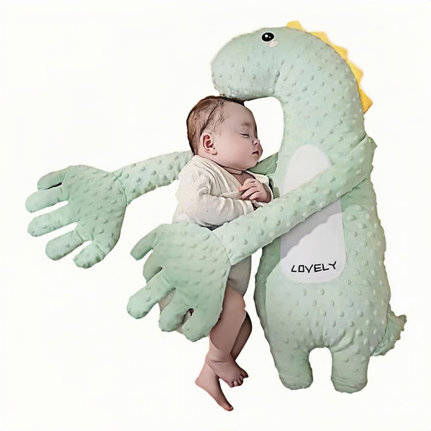 Baby Patter for Sleep, Baby Startle Prevention Sleep Aid Companion, Soothing Patting Sleeping Toy with Soothing Palm Pad, 3 Levels Adjustable Simulation of Mother's Automatic Palm Slapping (K)