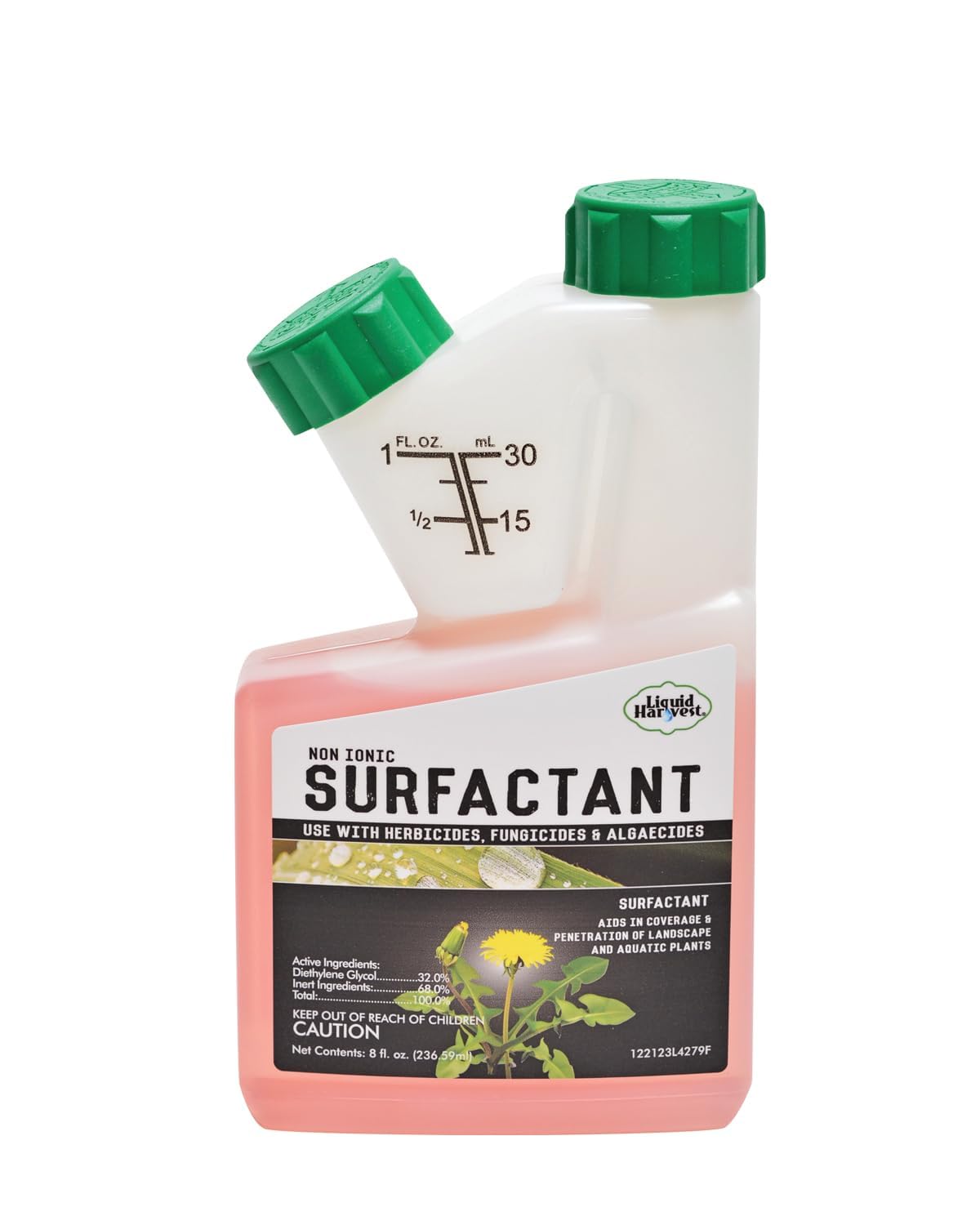 Konzentriertes nichtionisches Tensid für Herbizide 237 ml, erhöht die Produktabdeckung, Penetration und Wirksamkeit
