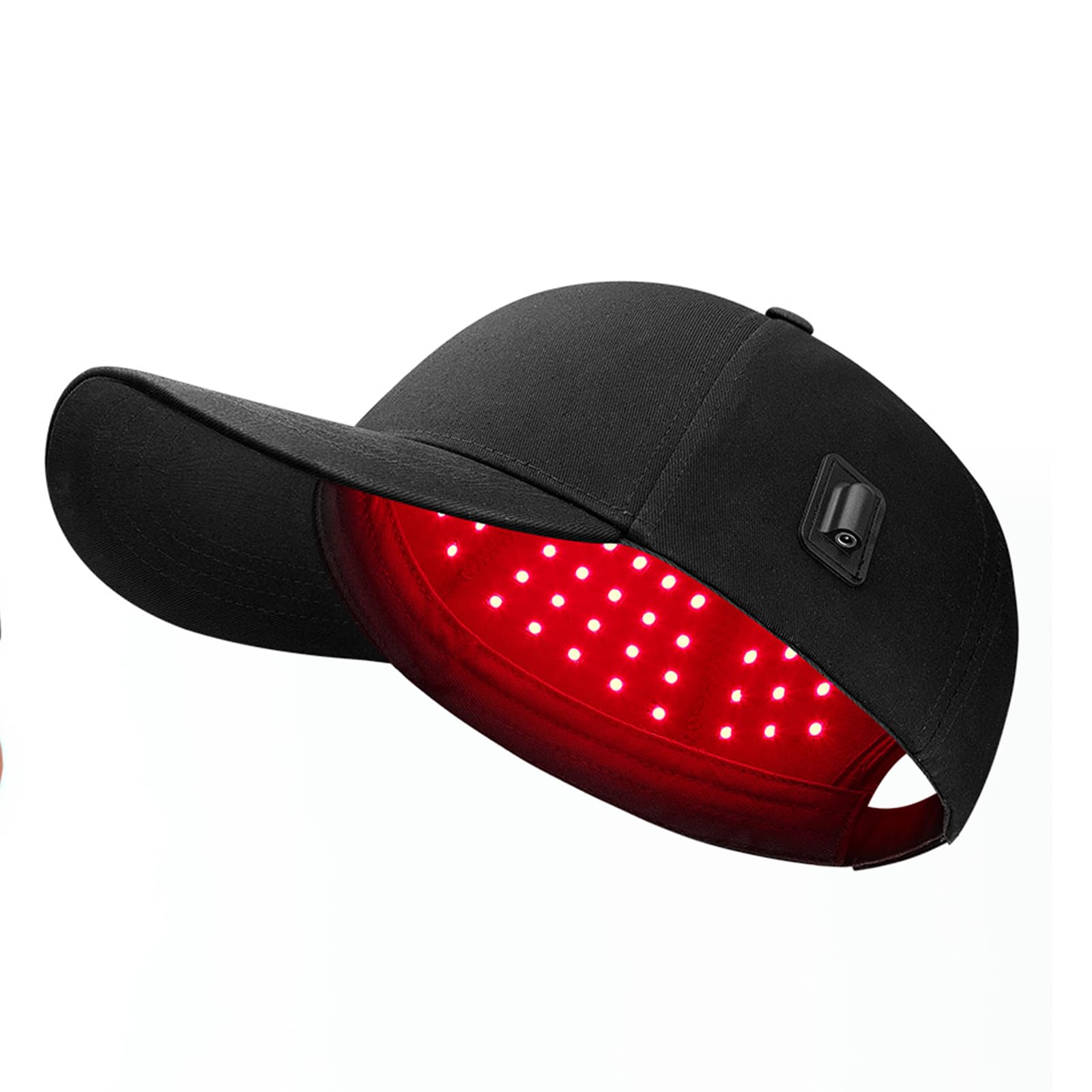 LED lights Hair Growth Cap, Black