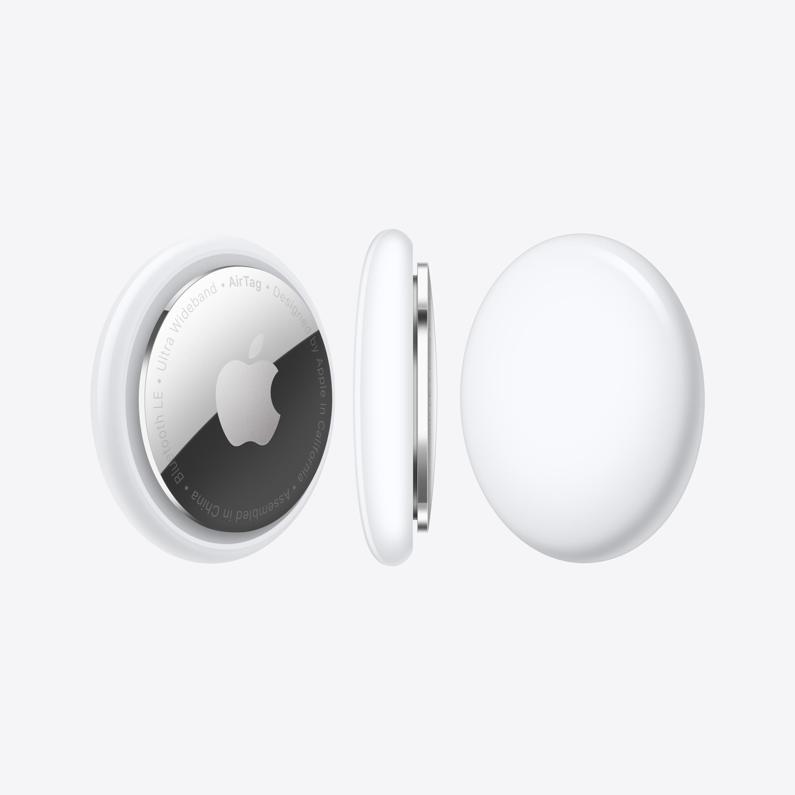 Apple AirTag 4 Pack. Keep Track of and find Your Keys, Wallet, Luggage, Backpack, and More. Simple one-tap Set up with iPhone or iPad