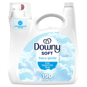 Downy Free & Gentle Fabric Softener, Fabric Conditioner, Hypoallergenic, 190 Loads, 140 fl oz, Downy Fabric Softener, Liquid Fabric Softener