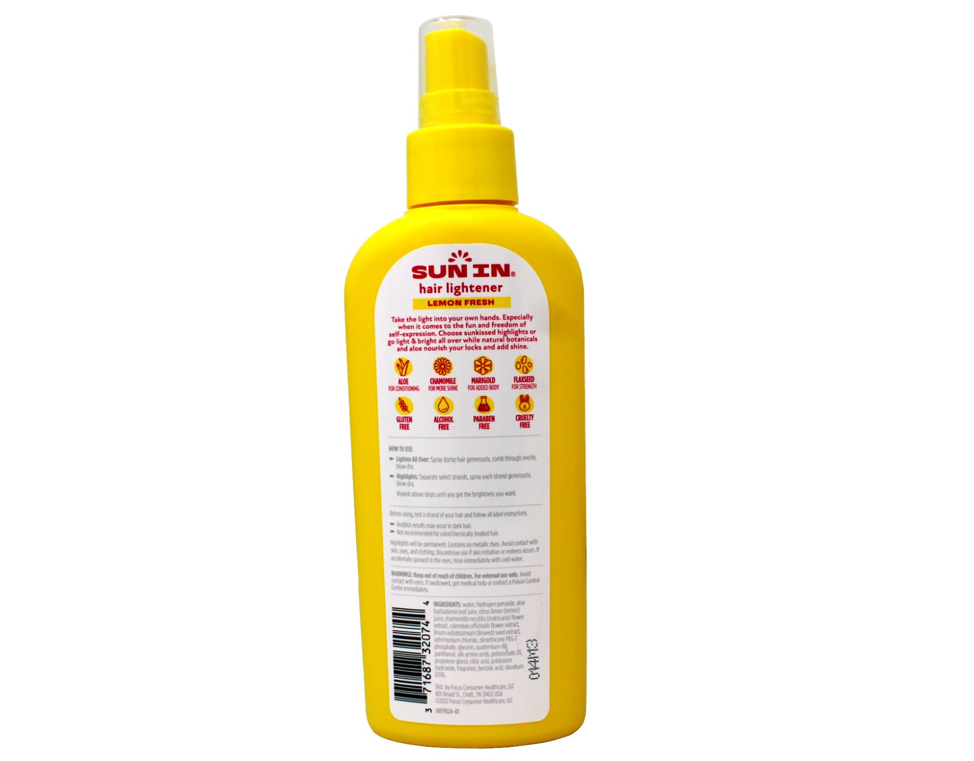 Sun in Hair Lightener, Tropical Breeze & Lemon Fresh Combo