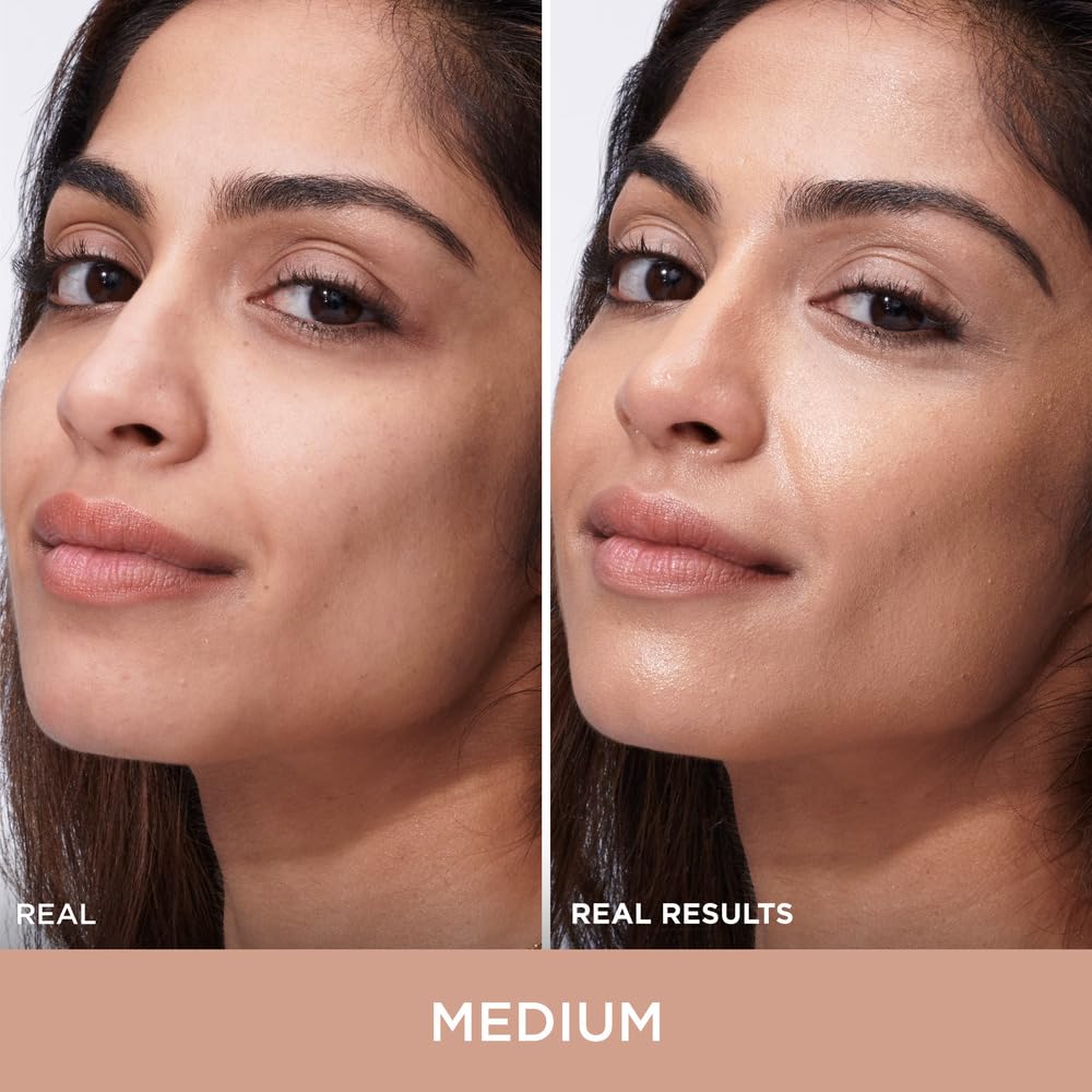 IT Cosmetics CC+ Cream Illumination (Medium) - Radiant Full Coverage Foundation With SPF 50+, Color Corrector & Hydrating Anti-Aging Serum, Hydrolyzed Collagen + Peptides - 1.08 fl oz