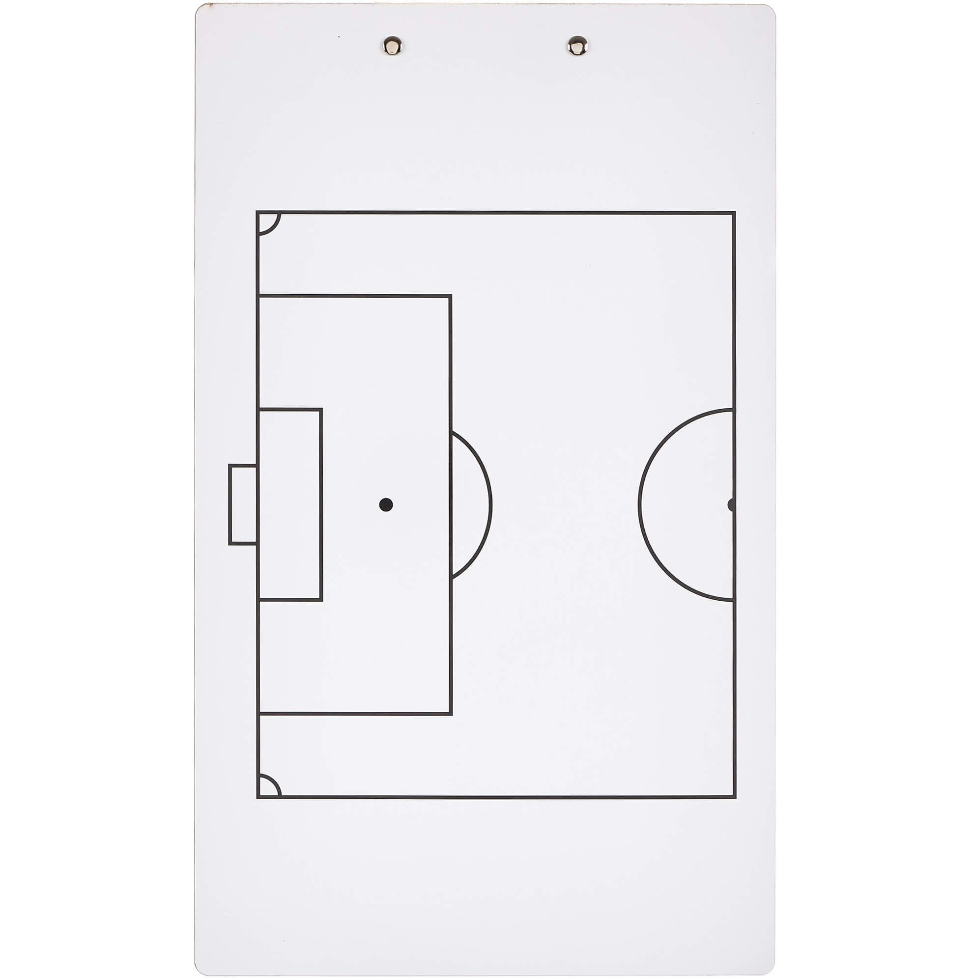 Murray Sporting Goods Dry Erase Coaches Clipboard | Double-Sided Dry Erase White Board (Soccer)