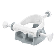 Ingenuity My Bath Seat for Sit-Up Baby Bathing, Sure & Secure Suction Cups, ASTM Safety Tested & Approved, Backrest for Assisted Sitting, Easy Setup & Storage, Gray
