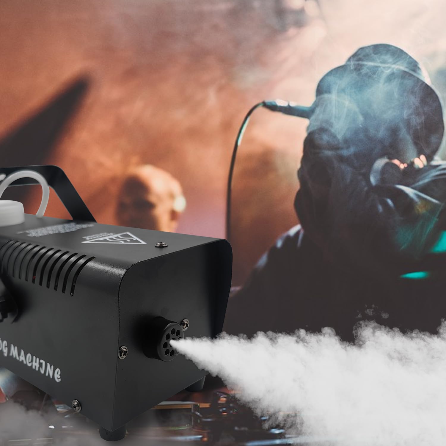 VIRFUN Fog Machine, Smoke Machine with Wireless&Wired Remote Control for Parties Halloween Wedding and Stage Effect, 400W