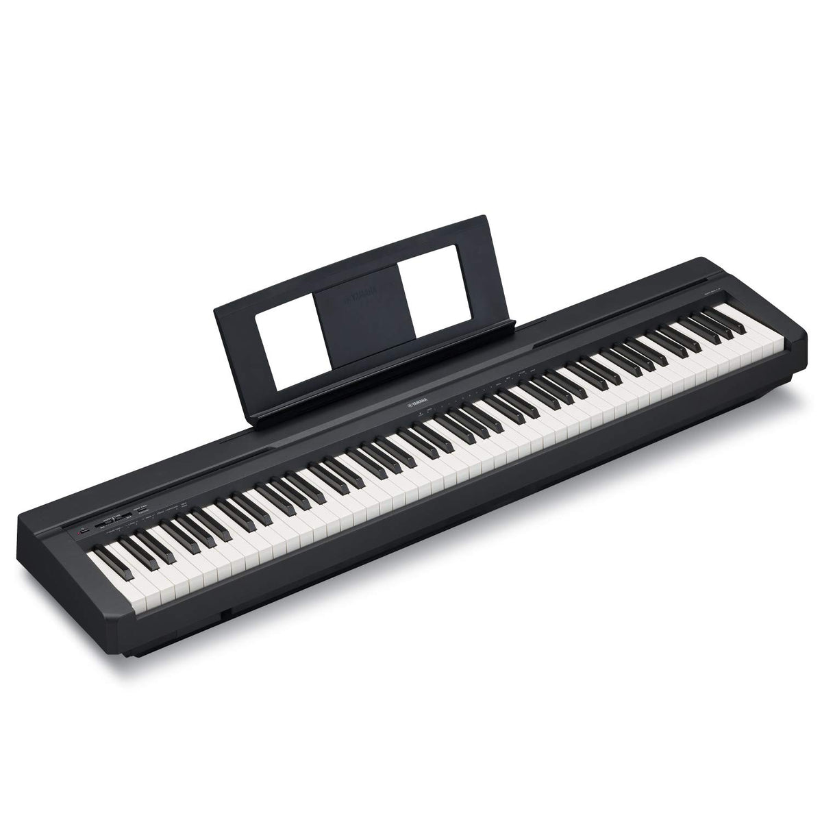 بيانو رقمي YAMAHA P71 بـ 88 مفتاحًا بتقنية المطرقة الثقيلة مع دواسة استدامة ومحول طاقة (حصري)
