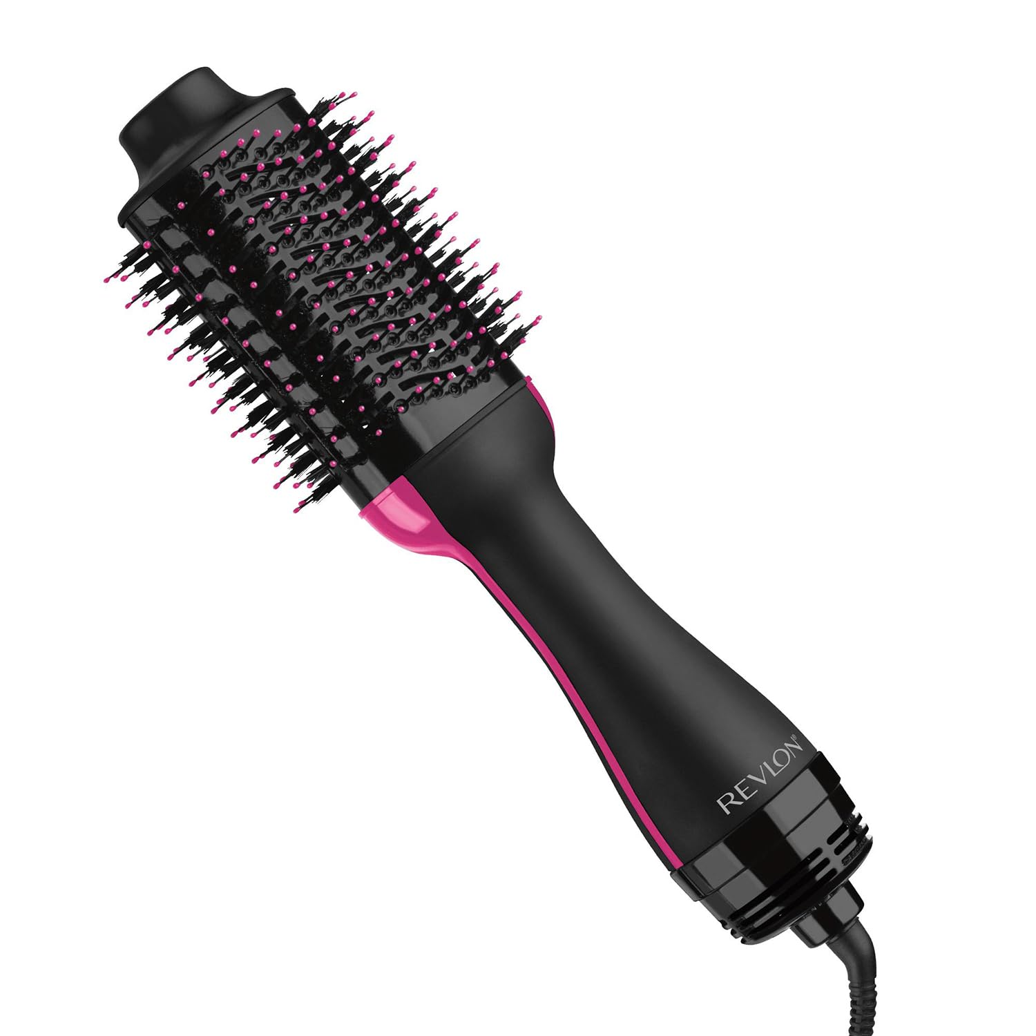 REVLON One-Step Volumizer Hair Dryer and Styler – Easy Salon-Style Blowouts – Less Frizz, More Shine, and Reduced Heat Damage, for All Hair Types and Lengths (Black)