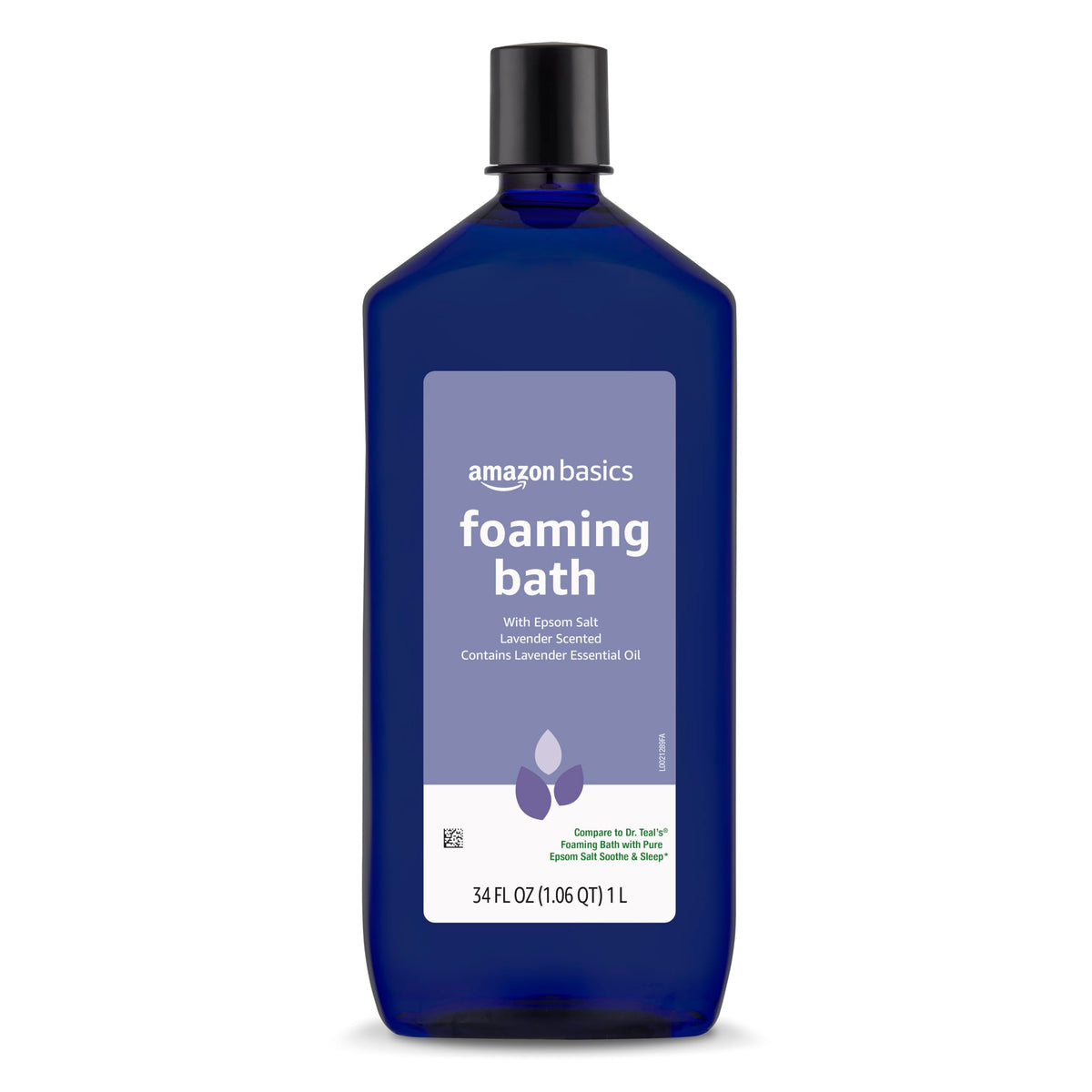 Amazon Basics Lavendelduftendes Schaumbad mit ätherischem Öl, 1005 ml
